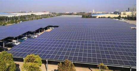 东风乘用车光伏发电一期项目并网，助力武汉电网减负5000KW